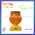 China market of electronic portable traffice lamp solar powered light